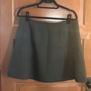 J.Crew Fluted Black Skirt
